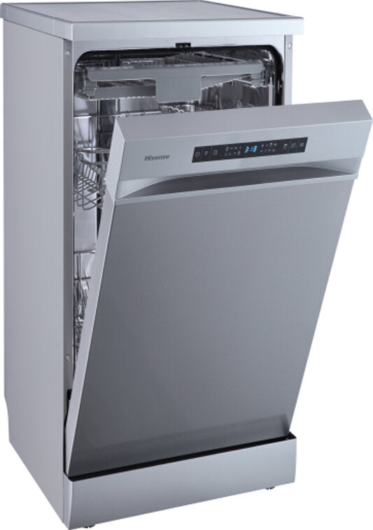 Zmywarka HISENSE HS583B10XAD Autodozowanie 10 kompletów srebrna 44,80 cm