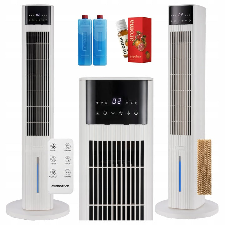Climative Klimator wodny CLIMATIVE COOLAIR wentylator kolumnowy KLIMATYZER+WiFi+AROMA